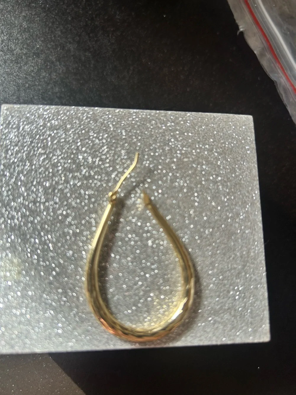 Gold Plated Twisted Hoop Earrings - Women Jewelry - Picture 5 of 6